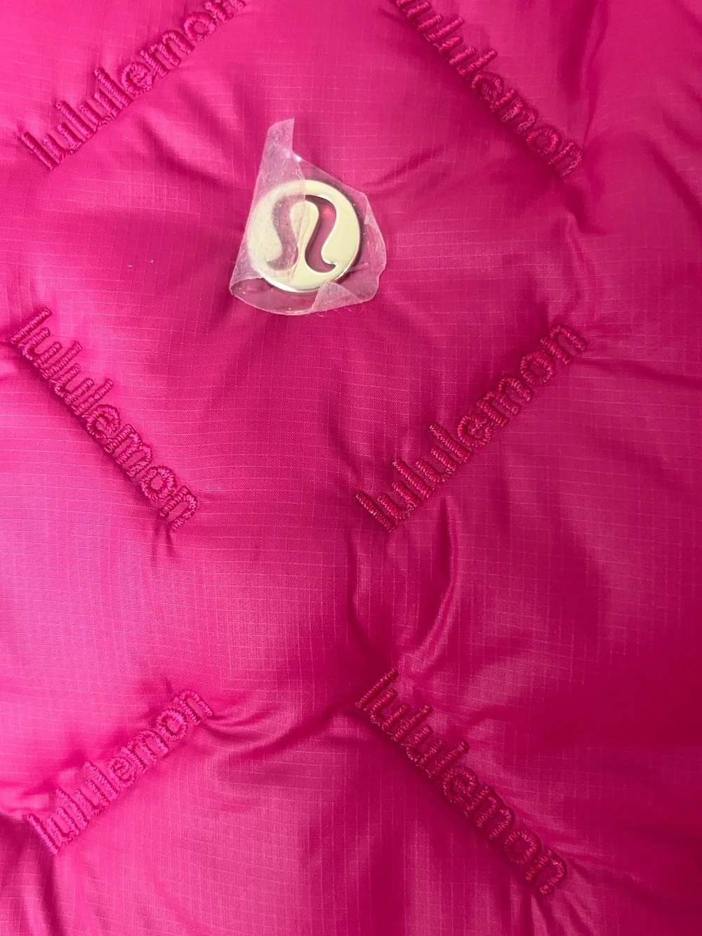lululemon athletica Bright Pink Quilted Hobo Shoulder Bag